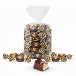 Papillotes chocolat au lait et céréales Révillon - sachet de 1kg