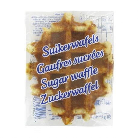 Gaufres sucrées 90g - carton de 20