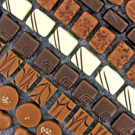 Bonbons de chocolat VALRHONA - ballotin de 1kg