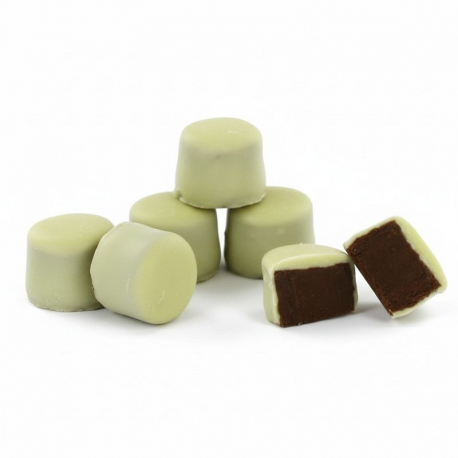 PRECOMMANDE Bouchées praliné et chocolat blanc - ballotin de 250g