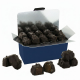 PRECOMMANDE Malakoffs praliné noir à l'ancienne - ballotin de 250g