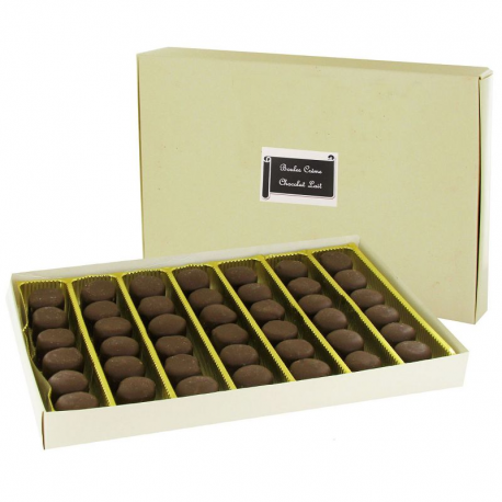 PRECOMMANDE Boules Confiseur crème et chocolat au lait - 500g