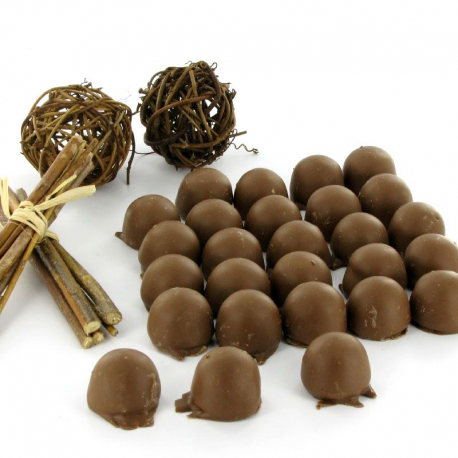 PRECOMMANDE Boules Confiseur crème et chocolat au lait - 500g