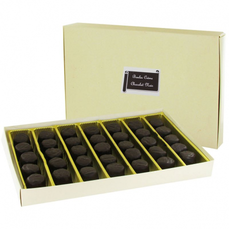PRECOMMANDE Boules Confiseur crème et chocolat noir - 500g