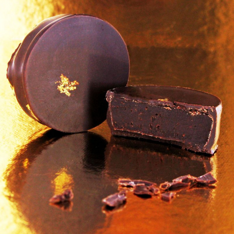 Palet or noir ganache VALRHONA - boîte de 2kg