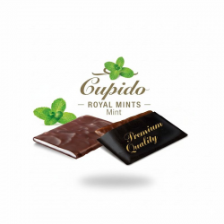 Plaquettes de chocolat Noir à la crème de menthe - 200g