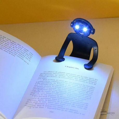 Lampe de lecture Bonhomme flexible coloris assorti