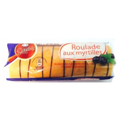 Roulades aux myrtilles 300g - carton de 7