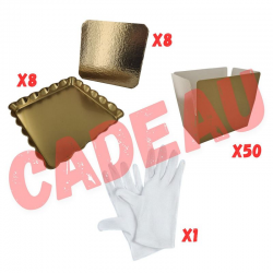 Chocolats Belges assortis - colis de 8kg et accessoires OFFERTS