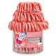 Super candy cane rouges et blanches 14g Fizzy - tubo de 100