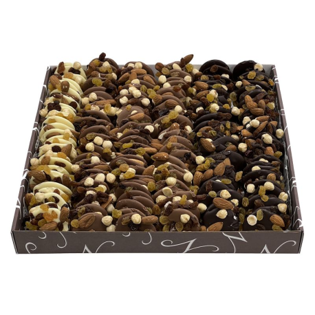 PRECOMMANDE Mendiants assortis - boîte de 3kg