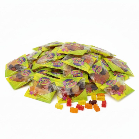 Candydou oursons gélifiés 15g - lot de 100 sachets