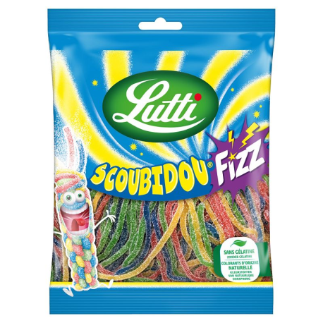 Scoubidou Fizz Lutti 100g - 15 sachets