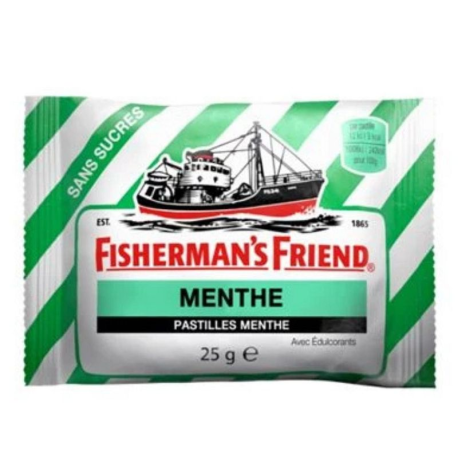 Fisherman's friend Menthe SANS SUCRES 25g - 24 sachets