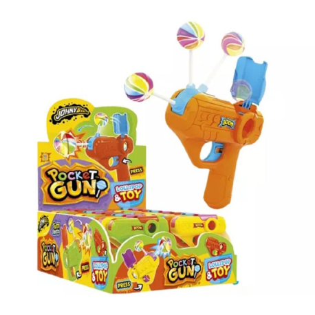 Pocket Gun Pop Johny Bee - boîte de 16