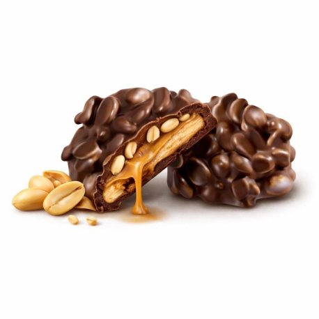 Cookies caramel, cacahuète et chocolat lait - 110g