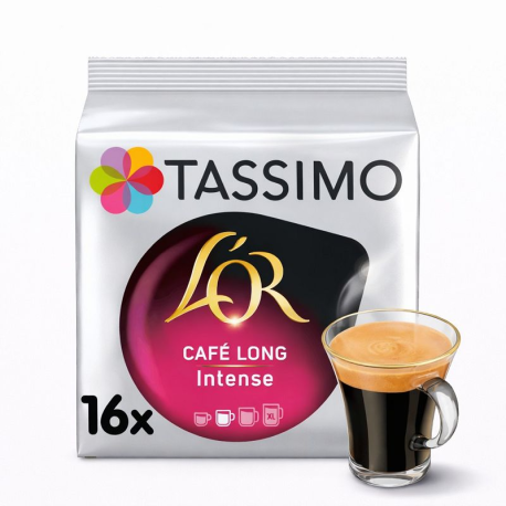 Tassimo l'Or Café Long Intense 128g - le paquet de 16 dosettes