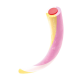 Tube Creamy fraise banane 80g - 12 sachets