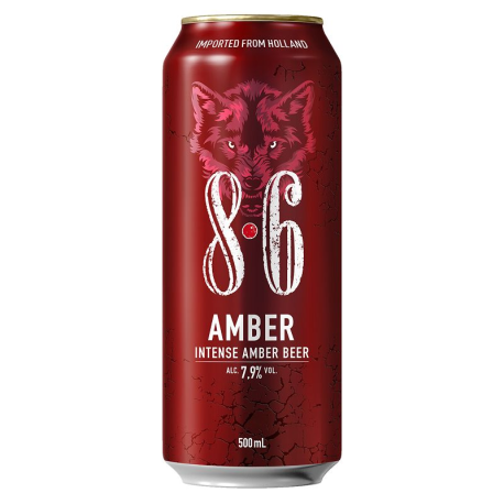 Bavaria Amber (Red) 8°6 - boîte 50 cl - pack de 12
