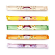 Lot de 10 lanières guimauve Auzier 32g - assortiment de 5 parfums (2 de chaque)