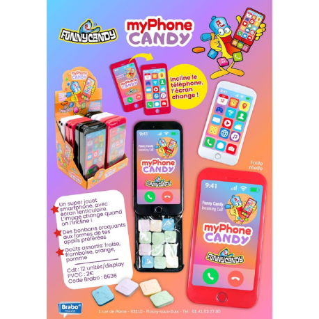 Myphone Funny Candy - 12 pièces