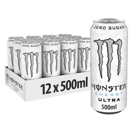 Monster Ultra zero 50cl - 12 canettes