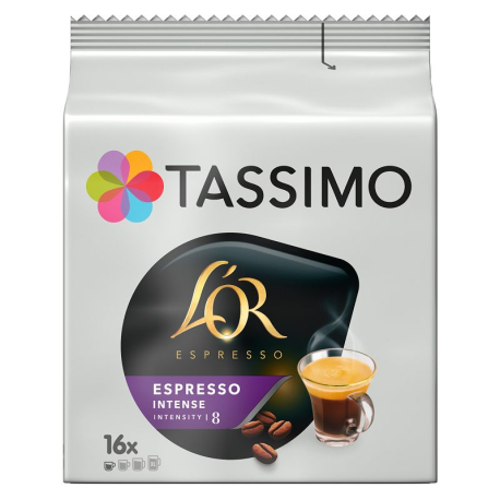 Tassimo L'Or Espresso Intense 118g (16 dosettes) - les 5 paquets