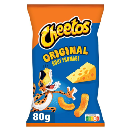 Cheetos Original goût Fromage 80g - carton de 12