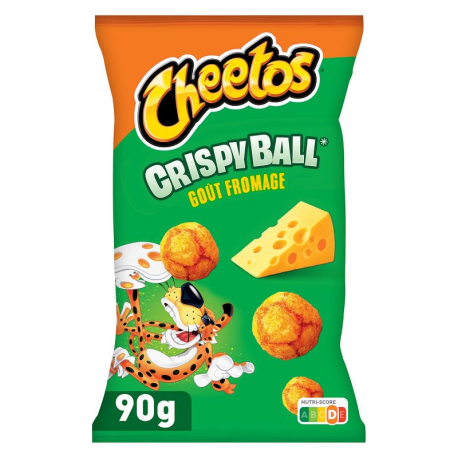 Cheetos Crispy Balls Fromage 90g - carton de 14