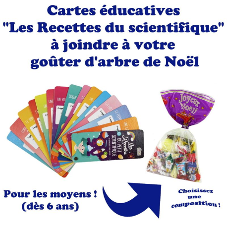 Cartes éducatives "Les Recettes du scientifique" - le kit