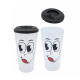 Gobelet nomade avec couvercle réutilisable 50cl - pièce