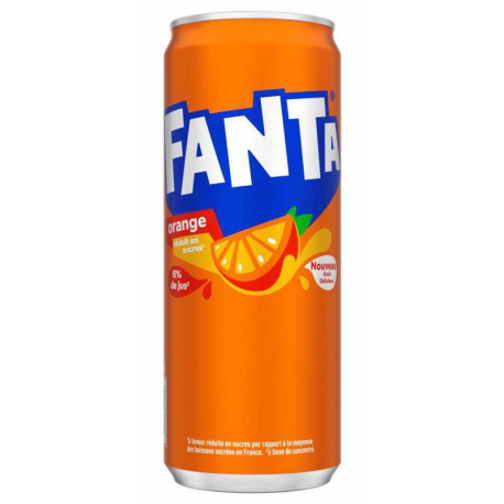 Fanta Orange 33cl - 24 canettes