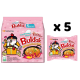 Nouilles Poulet piquant Carbonara Samyang 130g - les 5 paquets