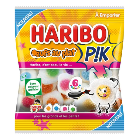 Oeuf au plat Pik HARIBO 120g - 30 sachets