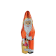 Pères Noël en chocolat au lait s/alu 40g Riegelein - le lot de 32