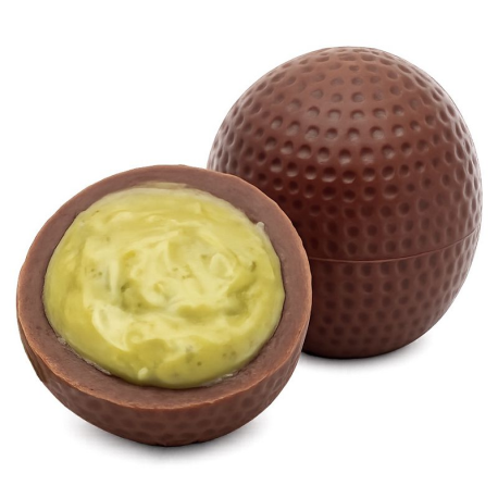 Sachet 10 boules fourrés pistache et éclats crêpe de dentelle - 135g