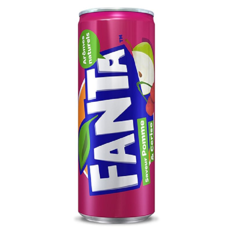 Fanta Pomme Cerise 33cl - 12 boîtes