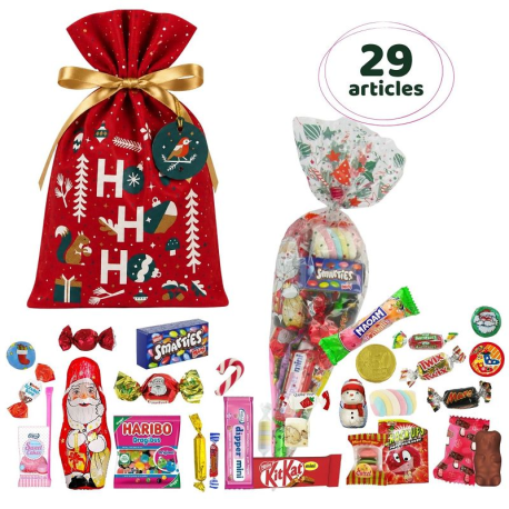 PRECOMMANDE Sachet Chalet 29 confiseries + pochon