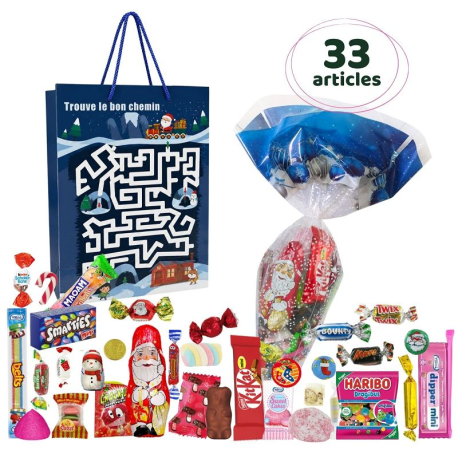 PRECOMMANDE Sachet Banquise 33 confiseries + sac cadeau -Prêt à offrir