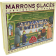 PRECOMMANDE Coffret de 16 Marrons glacés pliès sous alu or - 270g
