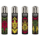Briquets Clipper décors Vibe CBD - le lot de 48