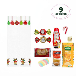 PRECOMMANDE Goûter Ho Ho Ho dans sachet Rennes - 9 articles