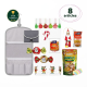 PRECOMMANDE Goûter avec Trousse de toilette et Père Noël PM 12g - 8 articles