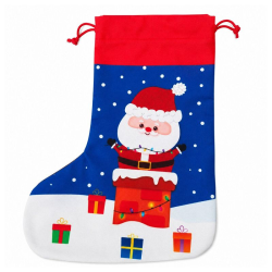 PRECOMMANDE Botte de Noël en feutrine - 15 confiseries