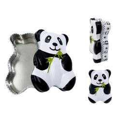 PRECOMMANDE Boîte Panda en métal - 18 confiseries