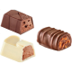 Papillotes assorties en chocolat lait & blanc Révillon - carton de 4.300kg