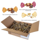 Papillotes assorties en chocolat lait & blanc Révillon - carton de 4.300kg