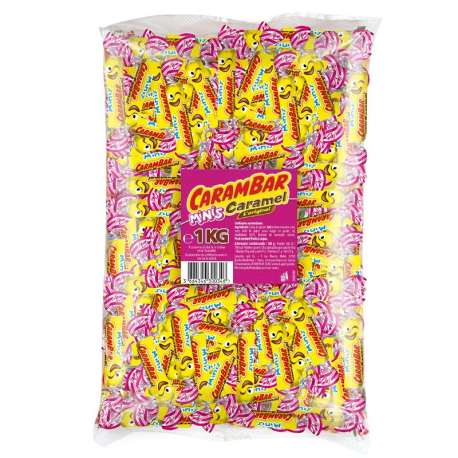 Carambar Mini au caramel 1Kg (environ 250 pièces)