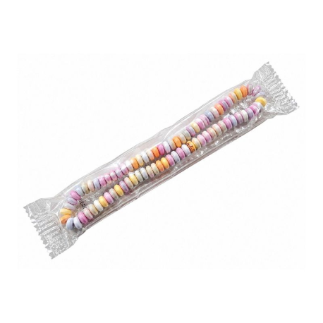 Colliers de bonbons en dextrose emballés 17g - 100 pièces