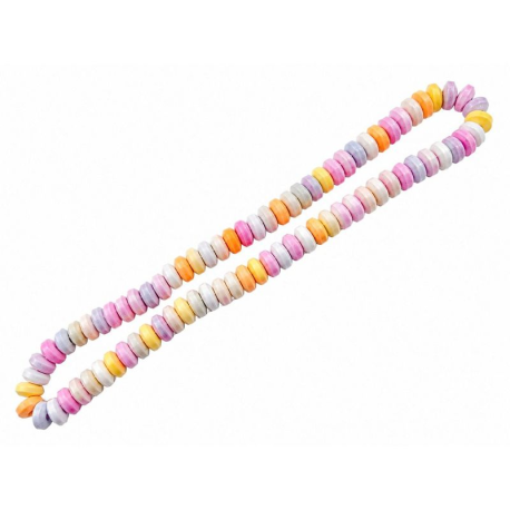 Colliers de bonbons en dextrose emballés 17g - 100 pièces